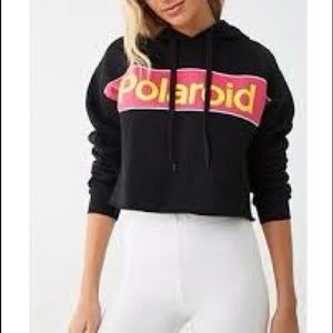 Polaroid color block hoodie